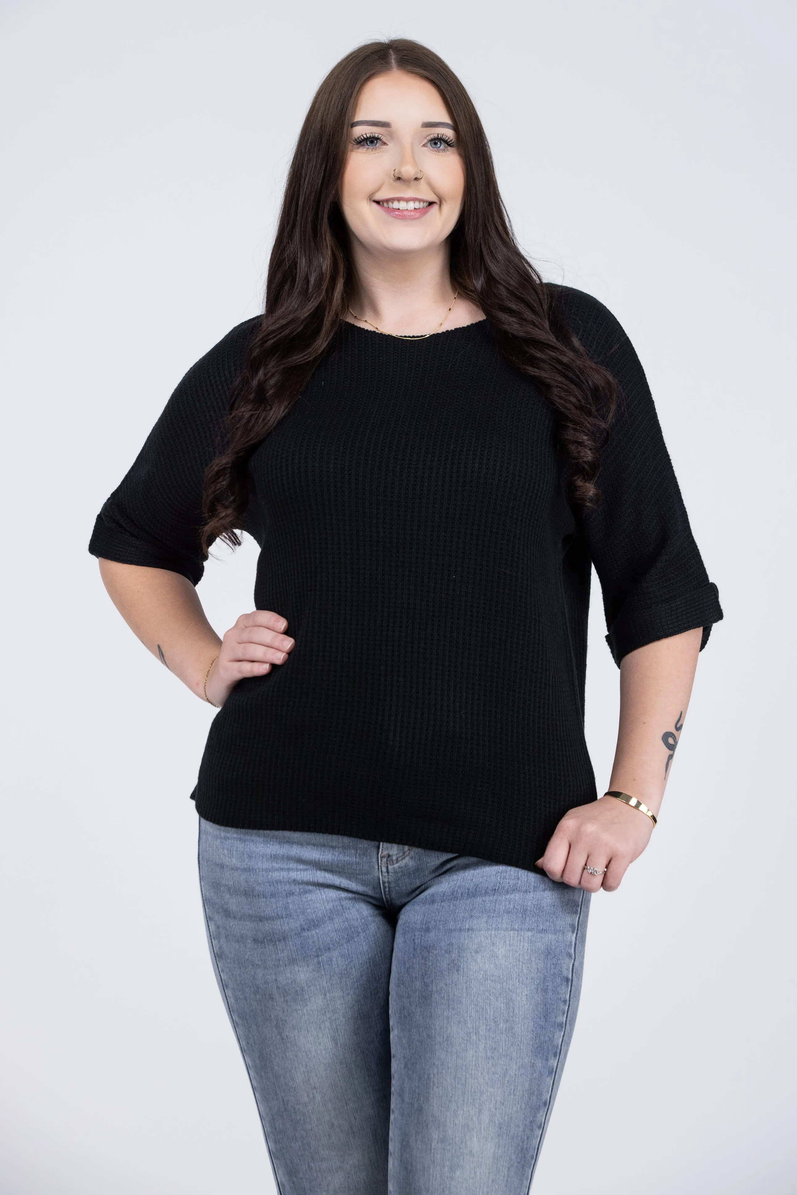 Transition Easy 3/4 Sleeve Sweater