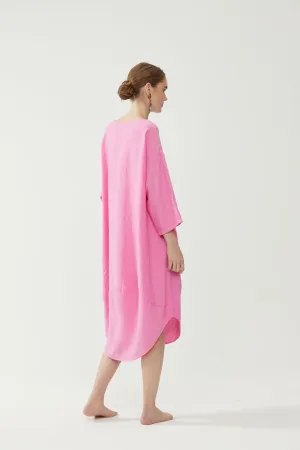 Tulip Dress Fuchsia