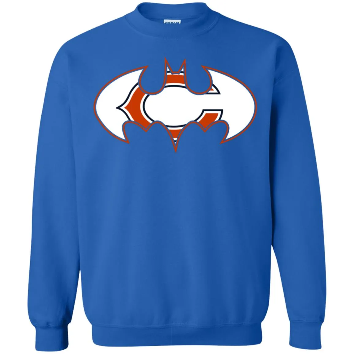 We Are The Chicago Bears Batman Nfl Mashup Crewneck Pullover Sweatshirt