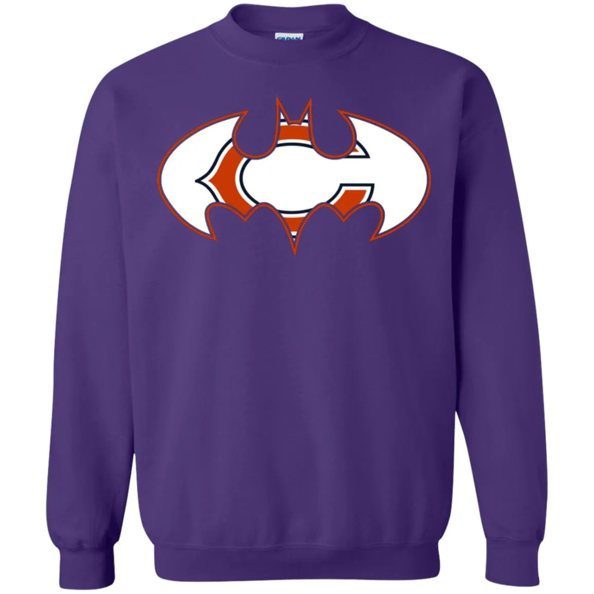 We Are The Chicago Bears Batman Nfl Mashup Crewneck Pullover Sweatshirt