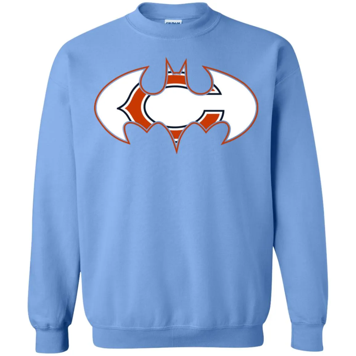 We Are The Chicago Bears Batman Nfl Mashup Crewneck Pullover Sweatshirt