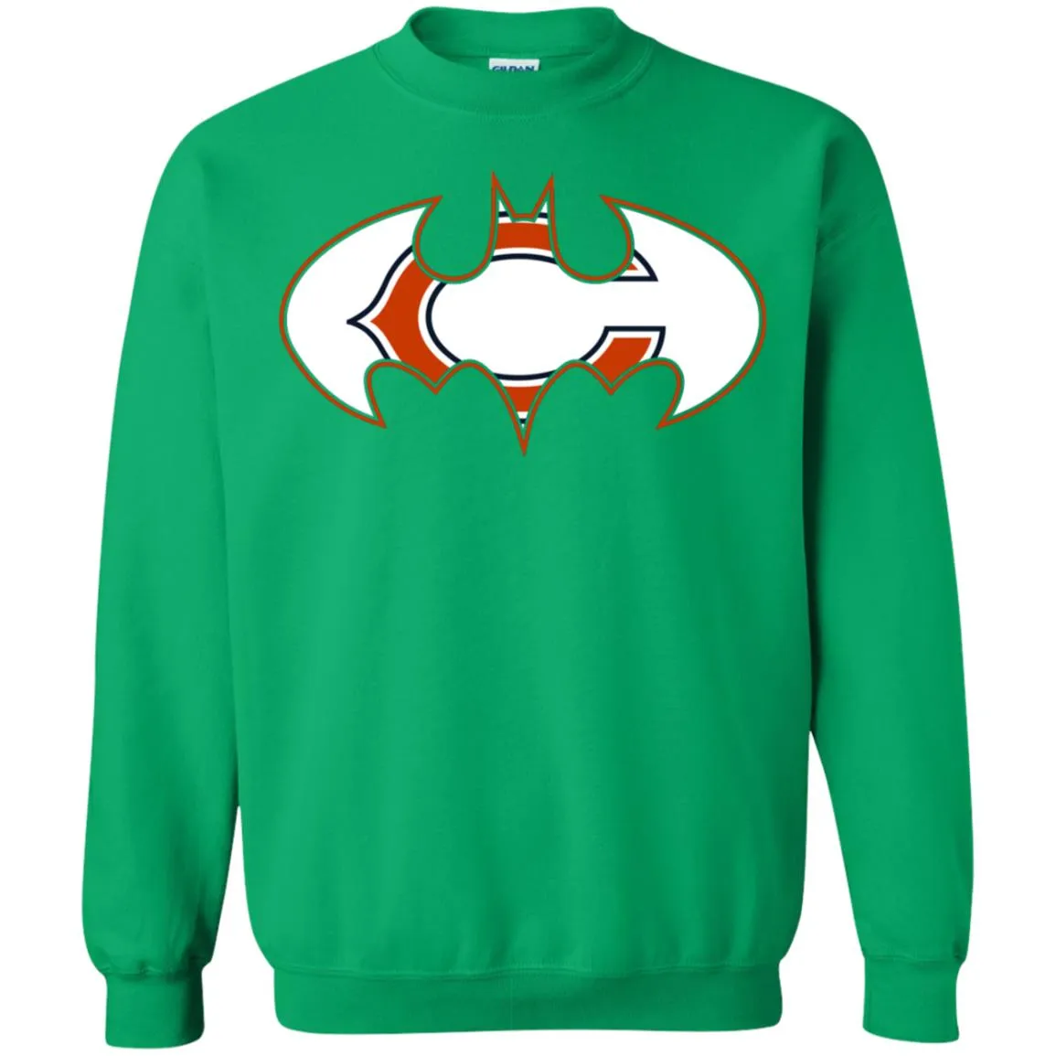 We Are The Chicago Bears Batman Nfl Mashup Crewneck Pullover Sweatshirt